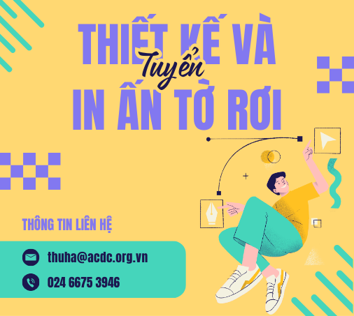 Tuyển Thiết kế tờ rơi về các đơn vị tuyển dụng lao động là người khuyết tật và  các chương trình dạy nghề trên địa bàn tỉnh Gia Lai